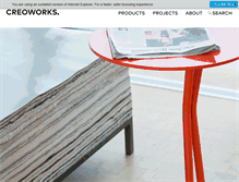 Tablet Screenshot of creoworks.com
